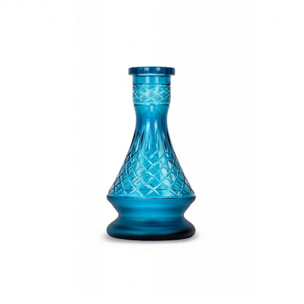 Ocean Hookah Tradi Drip Cross Cut Iced Aquamarine Ваза за Наргиле, 1507, Кристални Вази Ocean Hookah Tradi Drip Cross Cut Iced Aquamarine Ваза за Наргиле, 1507, Кристални Вази