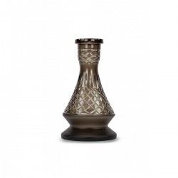 Ocean Hookah Tradi Drip Cross Cut Iced Black Ваза за Наргиле Ocean Hookah Tradi Drip Cross Cut Iced Black Ваза за Наргиле