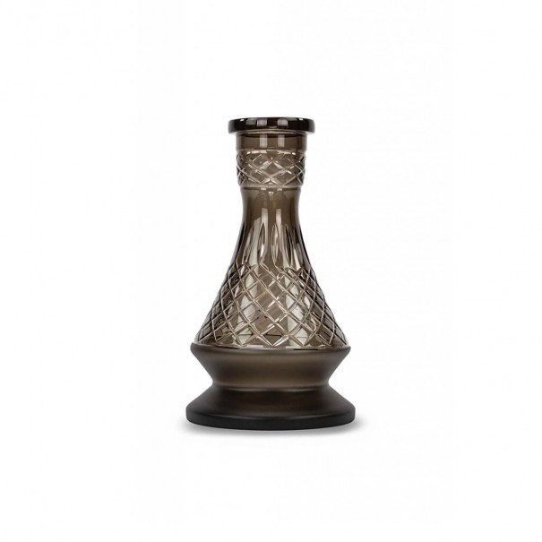 Ocean Hookah Tradi Drip Cross Cut Iced Black Ваза за Наргиле, 1534, Кристални Вази