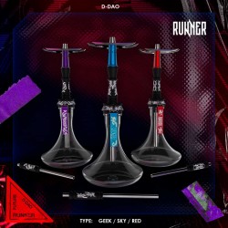 Runner Hookah D-DAO Red by Maklaud Наргиле с вкл. Ваза