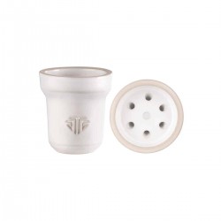 TSAR x Solaris White Pearl Килър Чашка за Наргиле