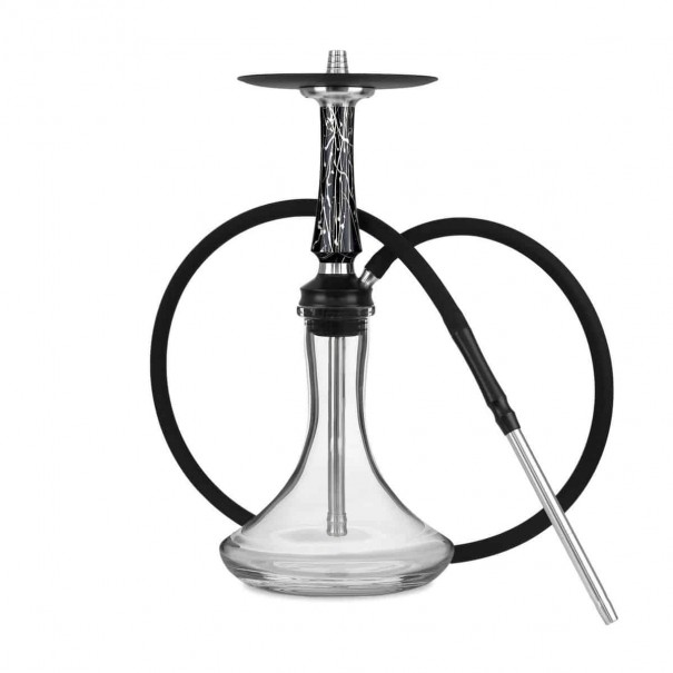 VooDoo Smoke Down Black Silver Наргиле VooDoo Smoke Down Black Silver Наргиле