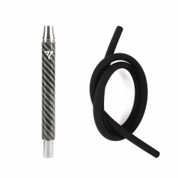 VYRO Carbon Volt 17 см. Накрайник с вкл. Силиконов Маркуч VYRO Carbon Volt 17 см. Накрайник с вкл. Силиконов Маркуч