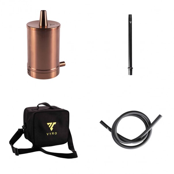 VYRO One Steel Rose Set Наргиле, 1161, VYRO Shisha