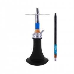 VYRO Shisha Penta Blue Frozen Black Наргиле с вкл. Ваза