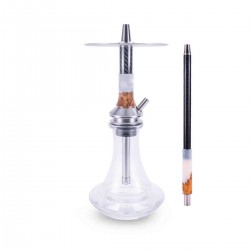 VYRO Shisha Penta White Clear Наргиле с вкл. Ваза