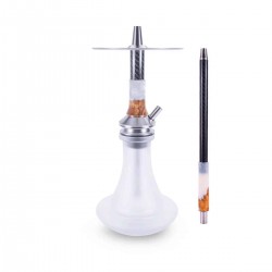 VYRO Shisha Penta White Frozen Наргиле с вкл. Ваза