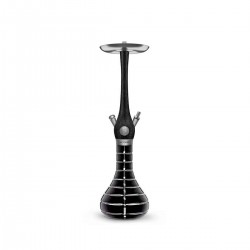 WOOKAH Mastercut Striped Black Nox Луксозно Наргиле