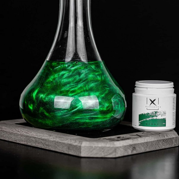 Xschischa Sparkle Green 50 гр. Боя Оцветител за Наргиле, 1446, Бои и Оцветители за Наргиле